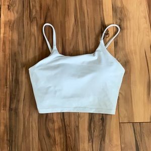 Paragon fitwear cropped tank top with built in bra